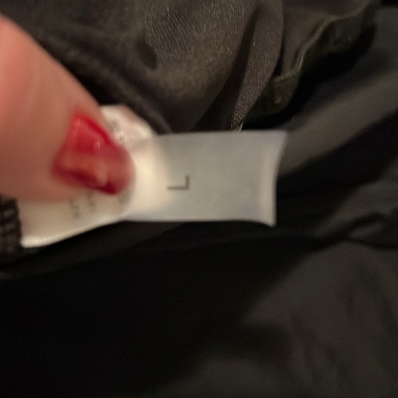 Black one shoulder bathing suit top - Picture 3 of 3